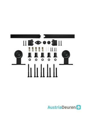 Austria | Schuifdeursysteem Nero Industriale Opzet