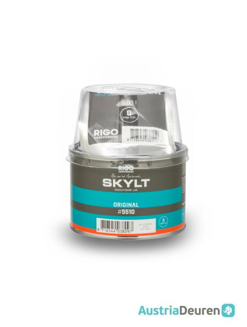 Austria | Skylt Original 0,5 liter verpakking