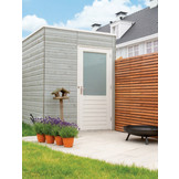 Hardhouten Balkon Deur | 1427