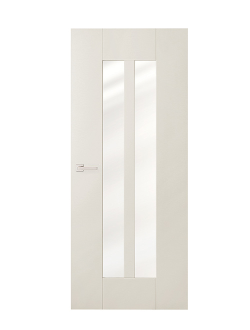 Binnendeur Sense | Brave V802 Stomp Mat Glas voorgelakt Wit