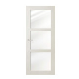 Binnendeur Sense | Bright H803 Stomp Mat Glas voorgelakt Wit