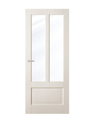 Binnendeur Balance Fresno opdek met Blank glas