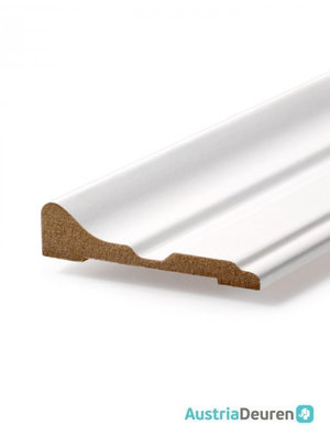 Austria | Deurlijst BR2 gegrond wit