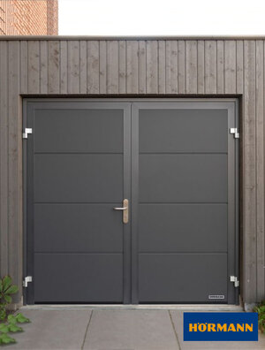 Openslaande garagedeuren Hörmann NT60-2