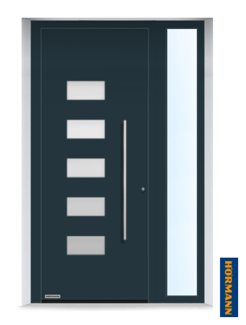 Voordeur Hormann | Thermosafe 502 met Zijlicht