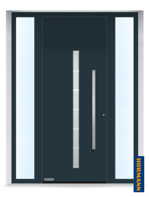 Voordeur Hormann | Thermosafe 189 met dubbel Zijlicht