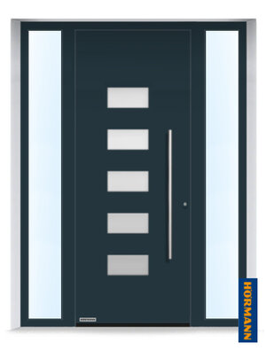 Voordeur Hormann | Thermosafe 502 met dubbel Zijlicht