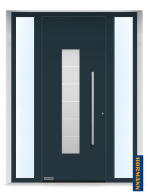 Voordeur Hormann | Thermosafe 504 met dubbel Zijlicht