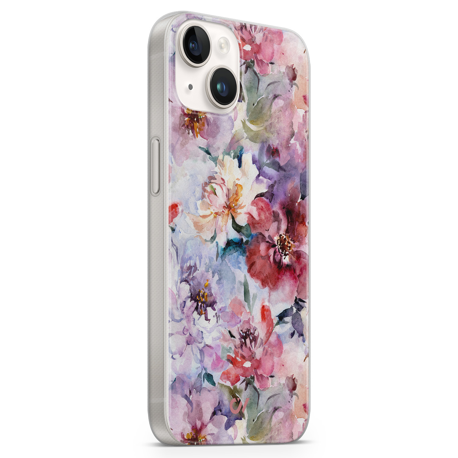 Casevibes iPhone 14 hoesje siliconen - Bloemen Acryl