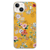 Casevibes iPhone 14 hoesje siliconen - Floral Romance