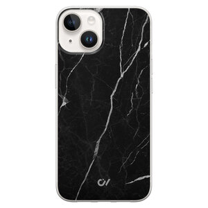 Casevibes iPhone 14 hoesje siliconen - Marble Noir