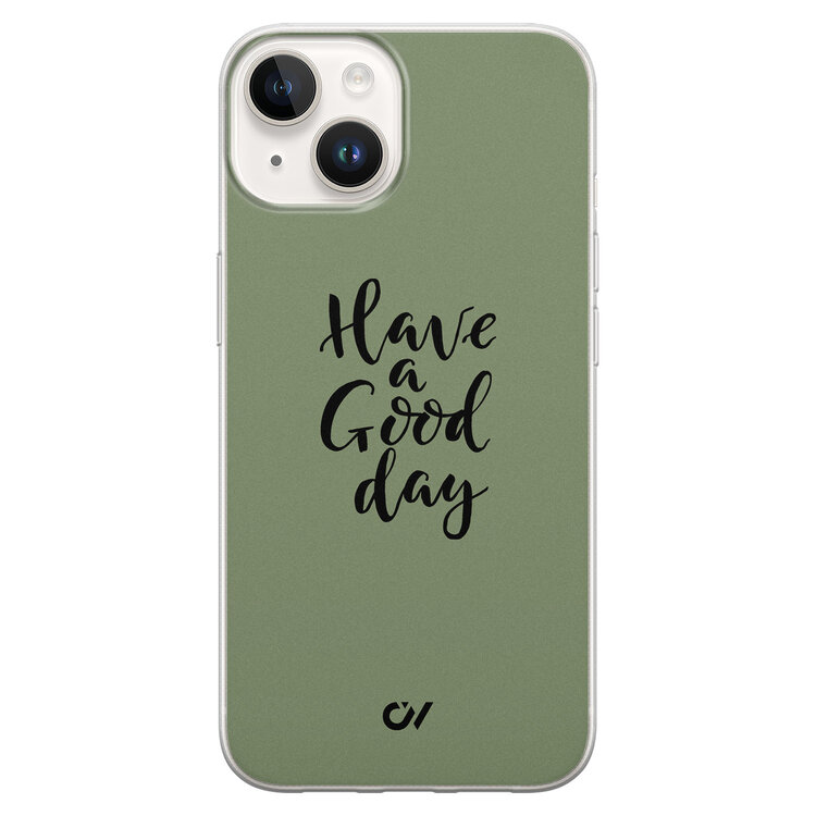 Casevibes iPhone 14 hoesje siliconen - Good Day
