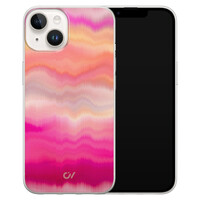 Casevibes iPhone 14 hoesje siliconen - Fuschia Sunset