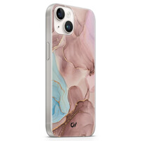 Casevibes iPhone 14 hoesje siliconen - Marble Clouds