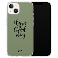 Casevibes iPhone 13 hoesje siliconen - Good Day