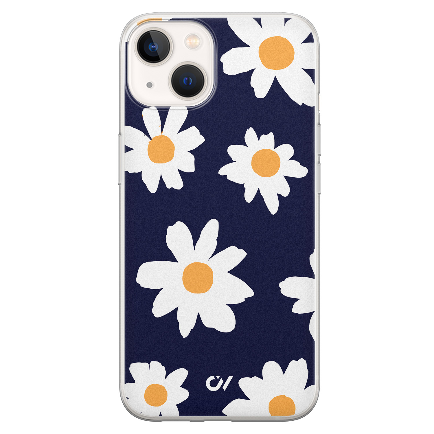 Casevibes iPhone 13 hoesje siliconen - Sweet Daisies