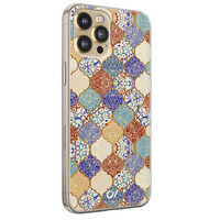 Casevibes iPhone 12 (Pro) hoesje siliconen - Vintage Ceramic Tiles