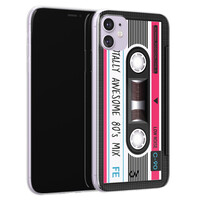 Casevibes iPhone 11 hoesje siliconen - Cassette