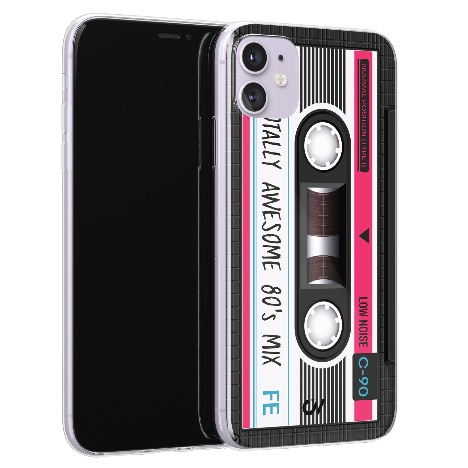 Casevibes iPhone 11 hoesje siliconen - Cassette