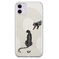 Casevibes iPhone 11 hoesje siliconen - Wild Cats