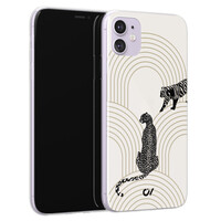 Casevibes iPhone 11 hoesje siliconen - Wild Cats