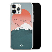 Casevibes iPhone 12 Pro Max hoesje siliconen - Mountain Birds