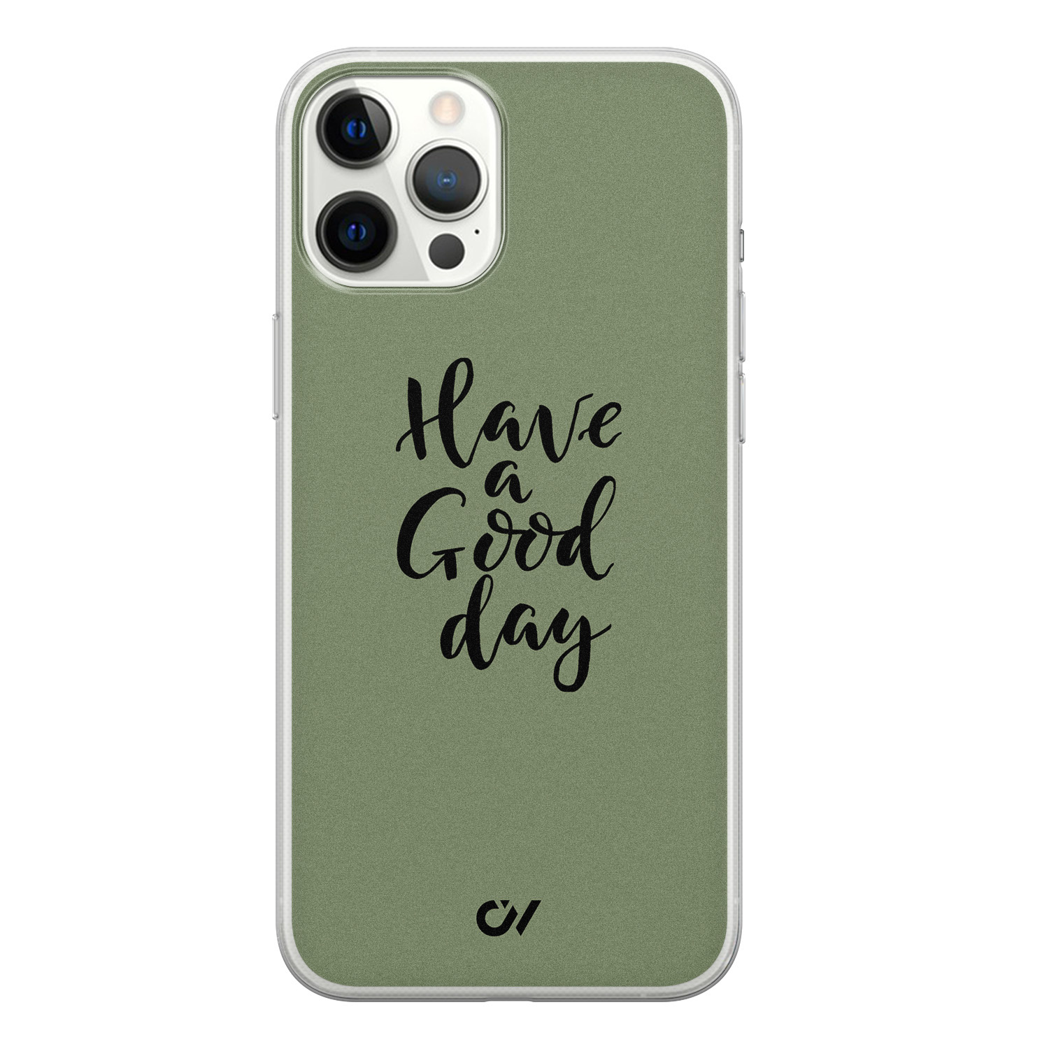 Casevibes iPhone 12 Pro Max hoesje siliconen - Good Day