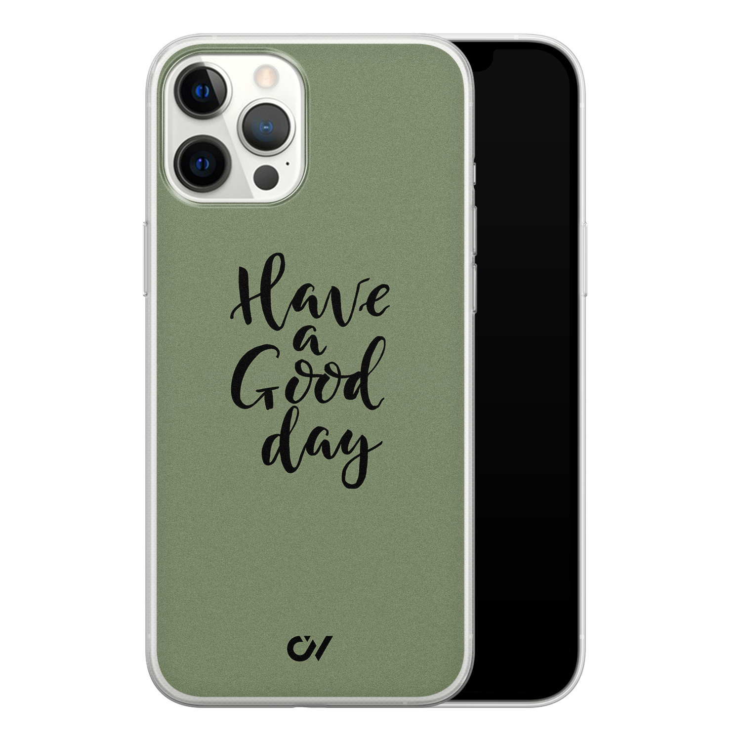 Casevibes iPhone 12 Pro Max hoesje siliconen - Good Day