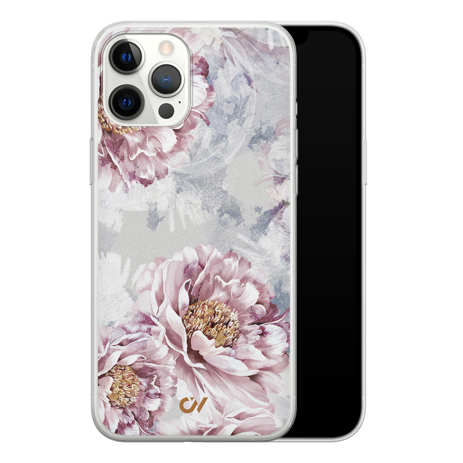 Casevibes iPhone 12 Pro Max hoesje siliconen - Floral Print