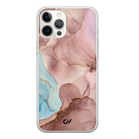 Casevibes iPhone 12 Pro Max hoesje siliconen - Marble Clouds