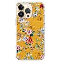 Casevibes iPhone 13 Pro hoesje siliconen - Floral Romance