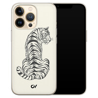 Casevibes iPhone 13 Pro hoesje siliconen - Chinese Tijger