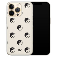 Casevibes iPhone 13 Pro hoesje siliconen - Yin Yang