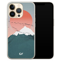 Casevibes iPhone 13 Pro hoesje siliconen - Mountain Birds