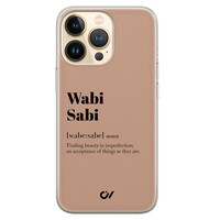 Casevibes iPhone 13 Pro hoesje siliconen - Wabi Sabi