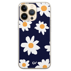 Casevibes iPhone 13 Pro hoesje siliconen - Sweet Daisies