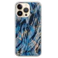 Casevibes iPhone 13 Pro hoesje siliconen - Zebra x Leopard