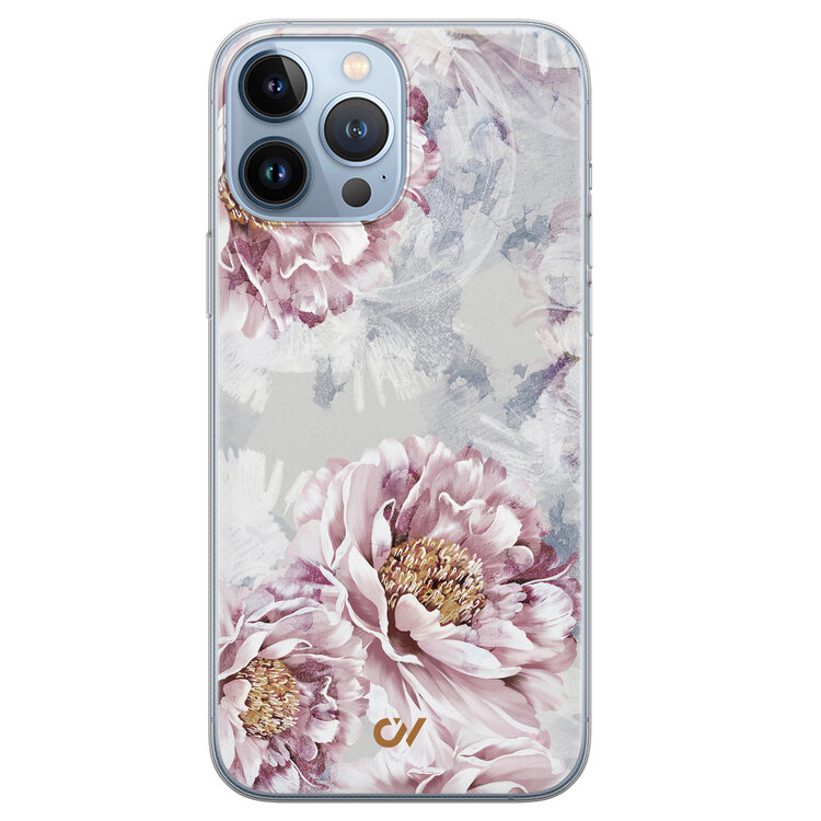 Casevibes iPhone 13 Pro Max hoesje siliconen - Floral Print