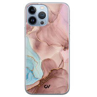 Casevibes iPhone 13 Pro Max hoesje siliconen - Marble Clouds