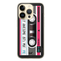 Casevibes iPhone 14 Pro hoesje siliconen - Cassette