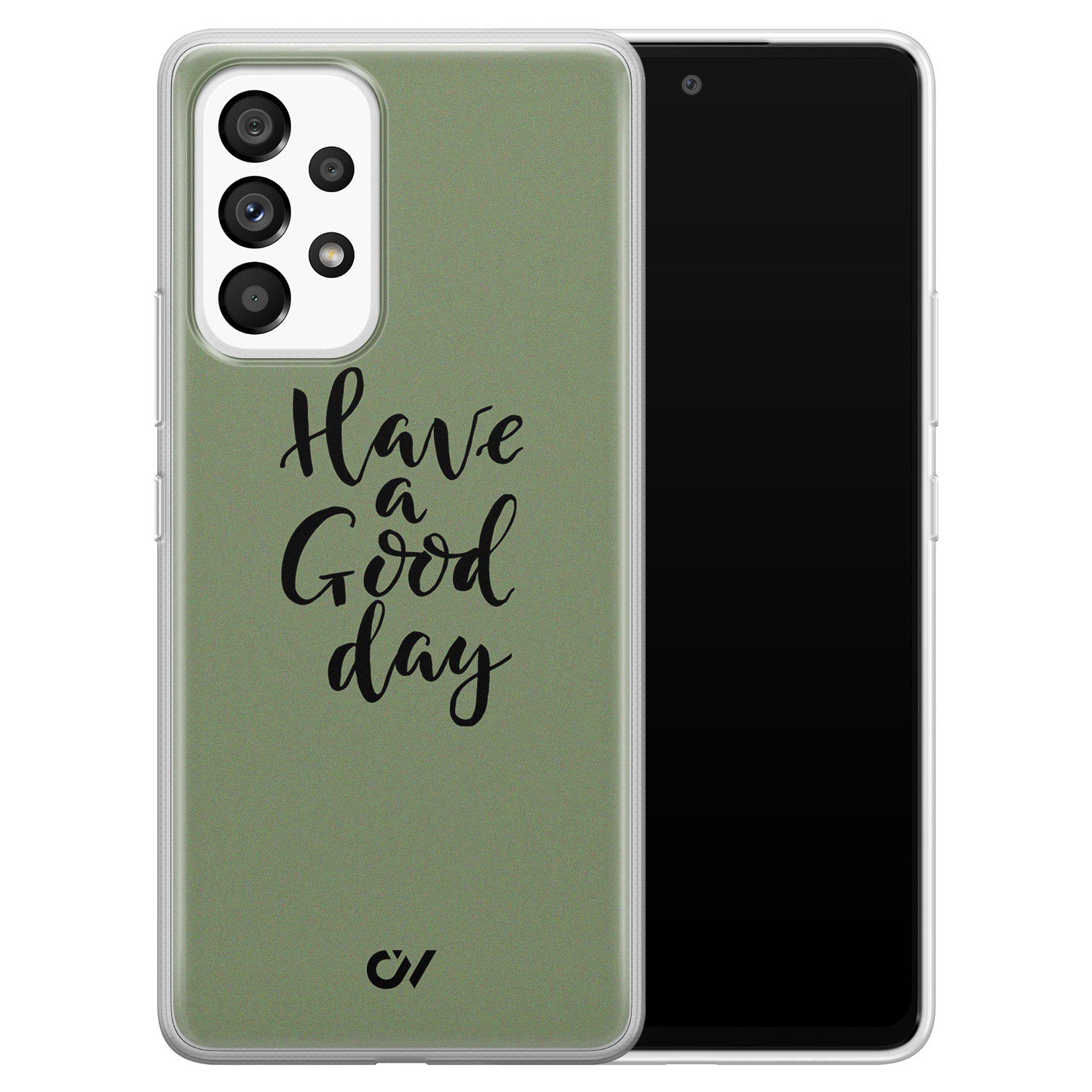 Casevibes Samsung Galaxy A53 hoesje siliconen - Good Day