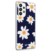 Casevibes Samsung Galaxy A53 hoesje siliconen - Sweet Daisies