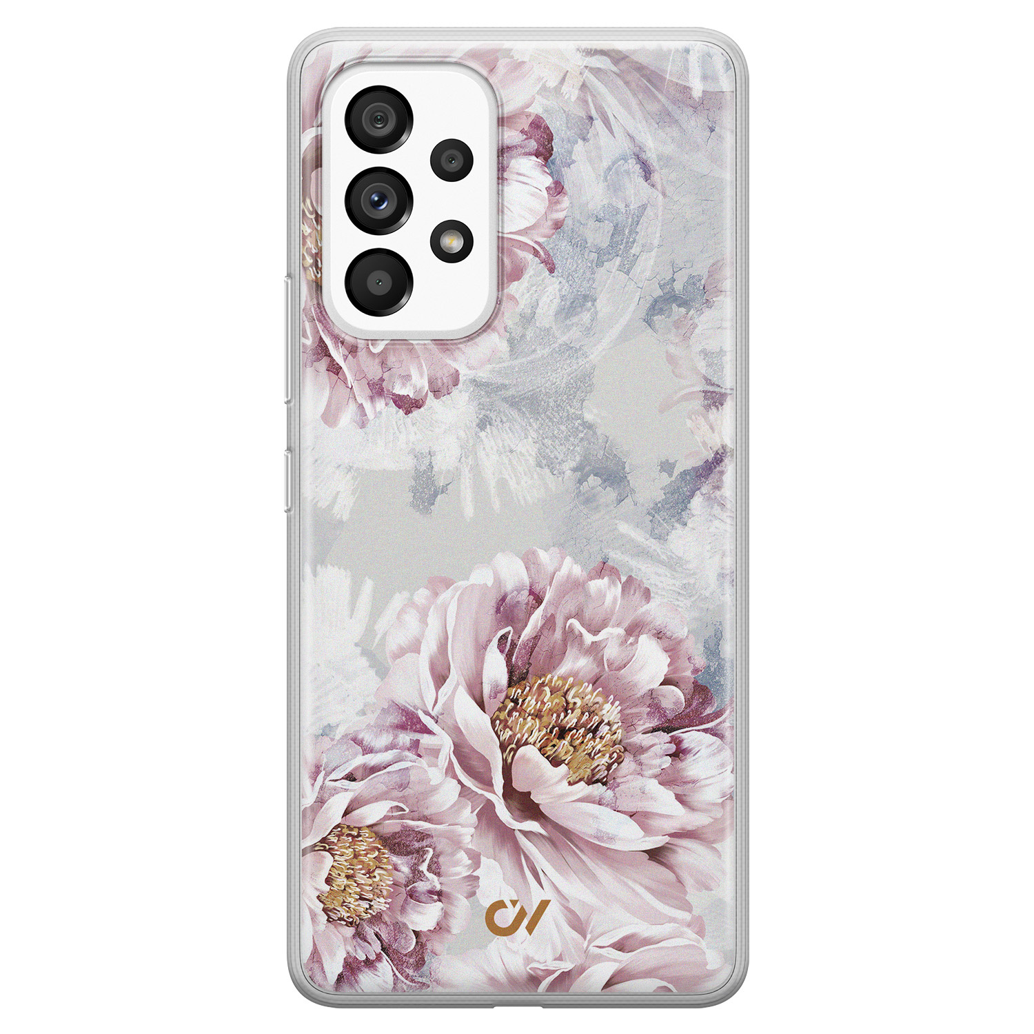 Casevibes Samsung Galaxy A53 hoesje siliconen - Floral Print