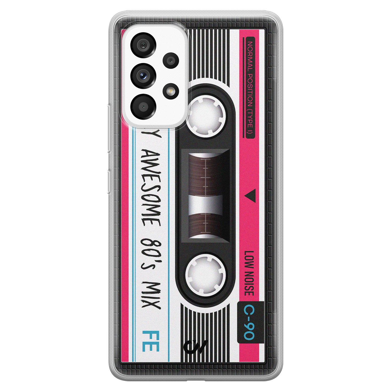 Casevibes Samsung Galaxy A53 hoesje siliconen - Cassette