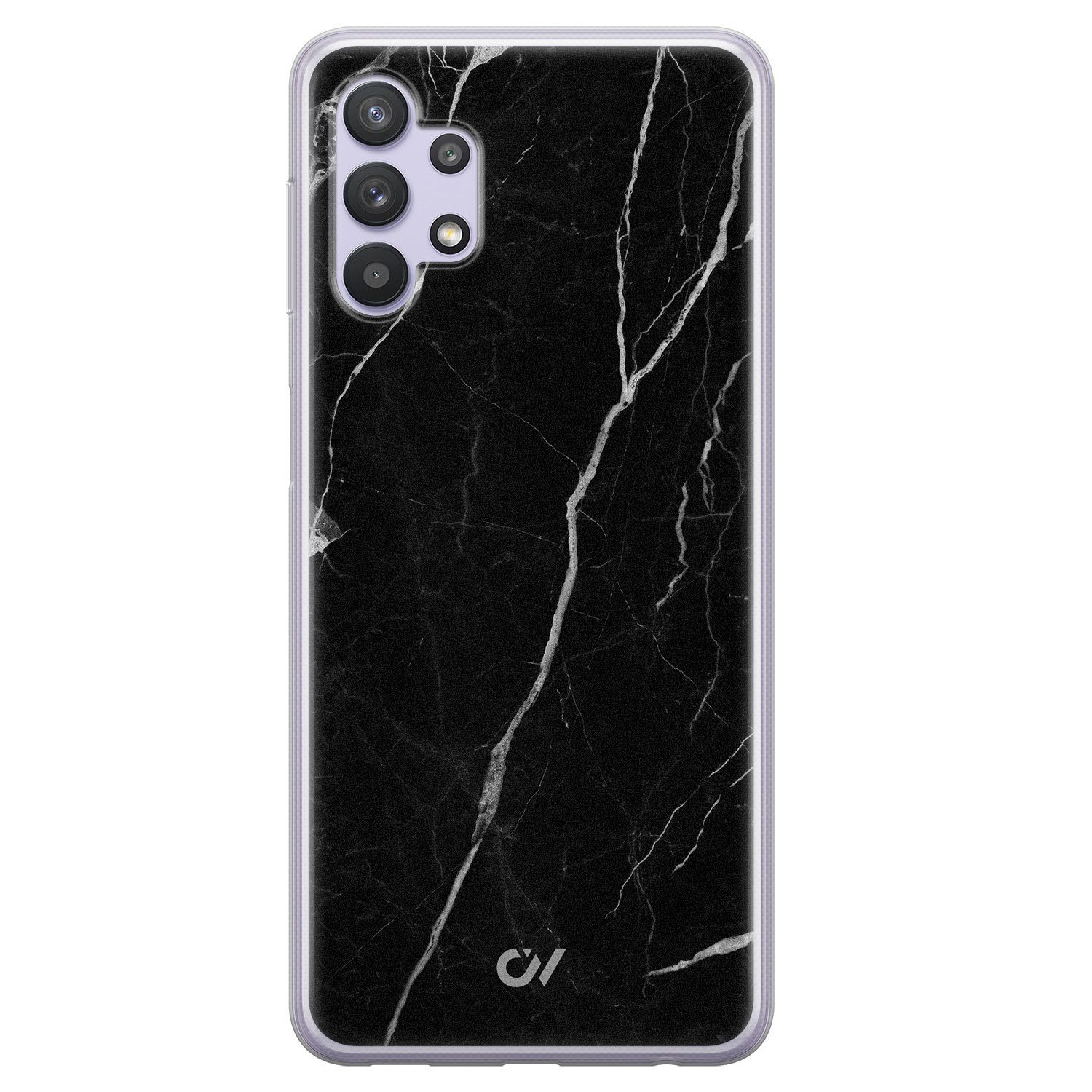 Casevibes Samsung Galaxy A32 5G hoesje siliconen - Marble Noir