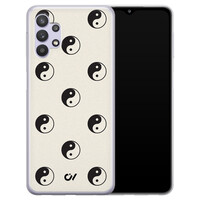 Casevibes Samsung Galaxy A32 5G hoesje siliconen - Yin Yang