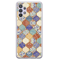 Casevibes Samsung Galaxy A32 5G hoesje siliconen - Vintage Ceramic Tiles