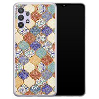 Casevibes Samsung Galaxy A32 5G hoesje siliconen - Vintage Ceramic Tiles