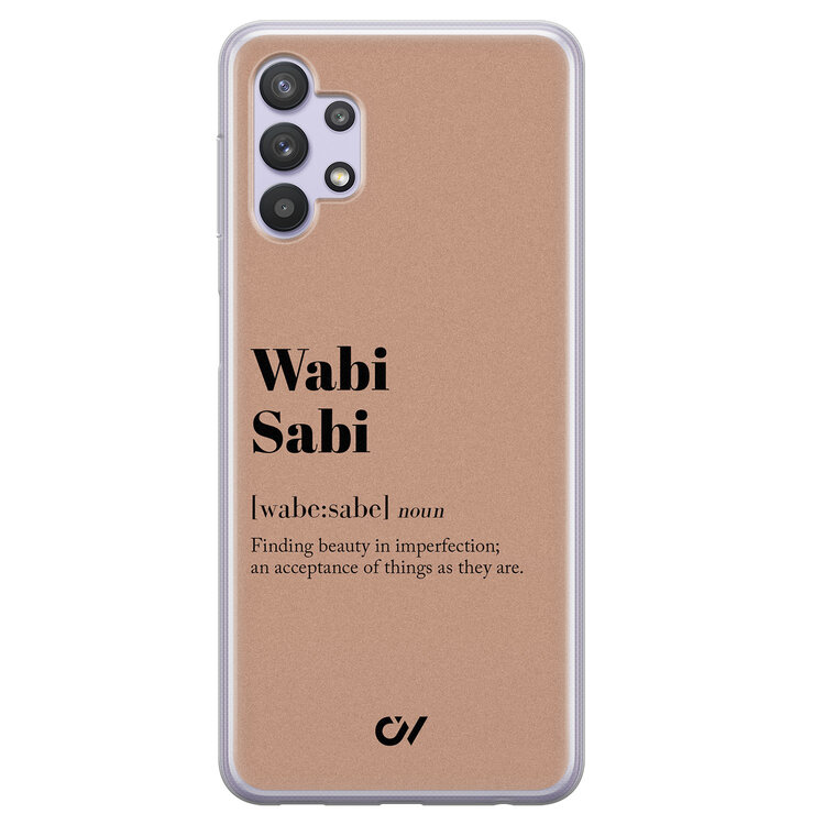 Casevibes Samsung Galaxy A32 5G hoesje siliconen - Wabi Sabi