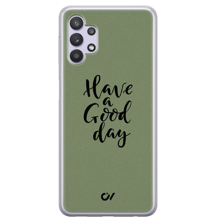 Casevibes Samsung Galaxy A32 5G hoesje siliconen - Good Day